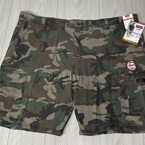Mens Camo Cargo Shorts‎ Casual Utility Outdoor Camouflage